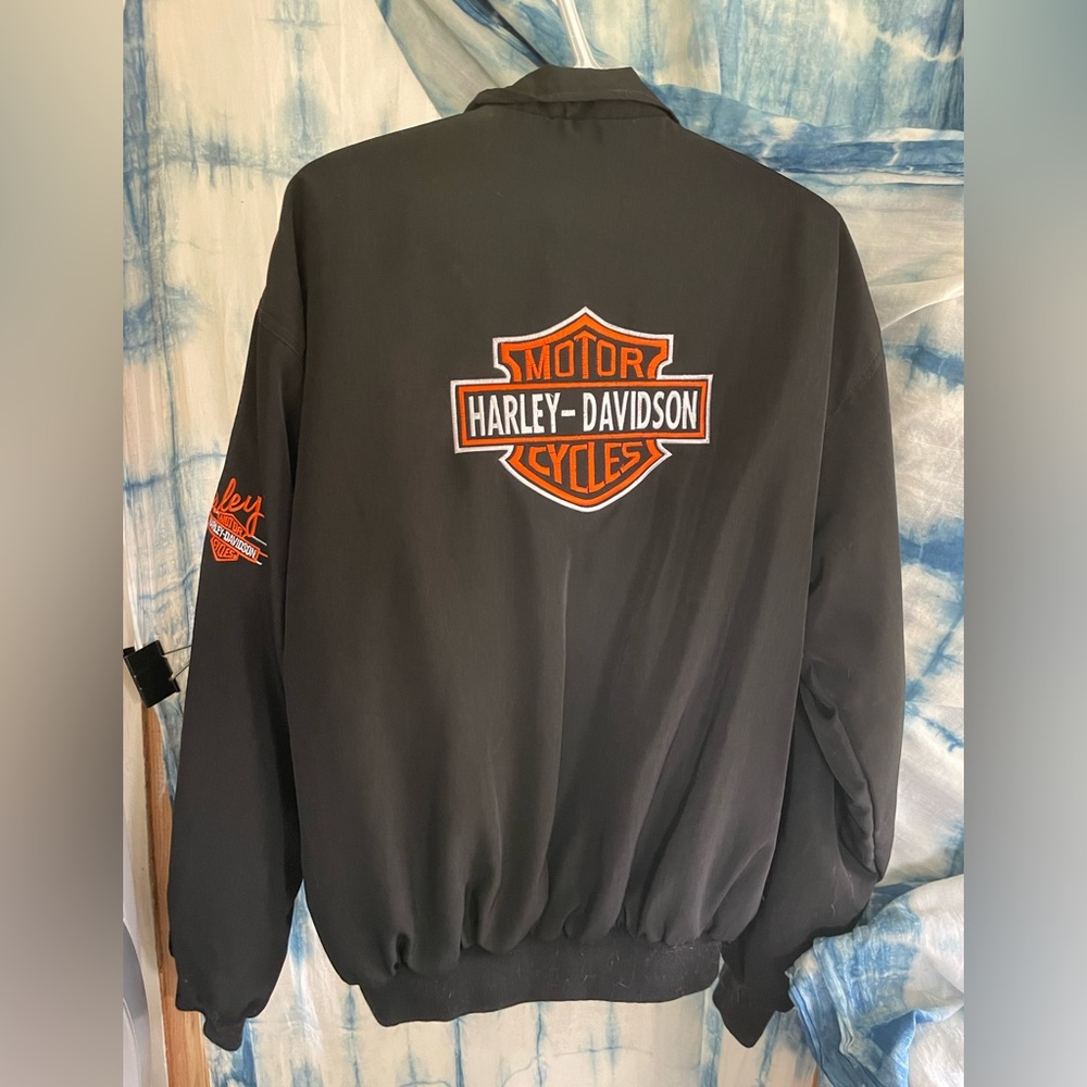 Vintage spring Harley Davidson riding jacket XL